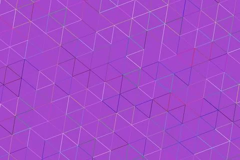 Close-up of purple geometric tile pattern with lines Stock Illustration