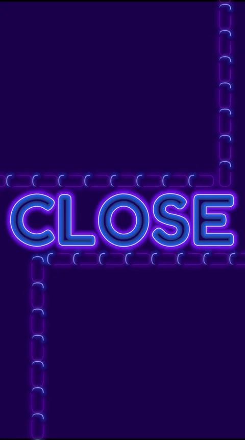 Close purple neon vertical Stock Footage 306946271