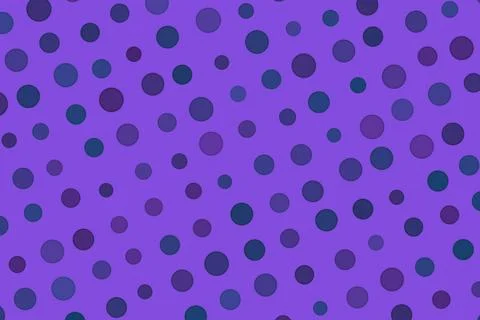 Close-up of purple polka dot pattern on fabric or paper Stock Illustration