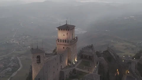 Close up push in angle aerial Stock Footage 324026957