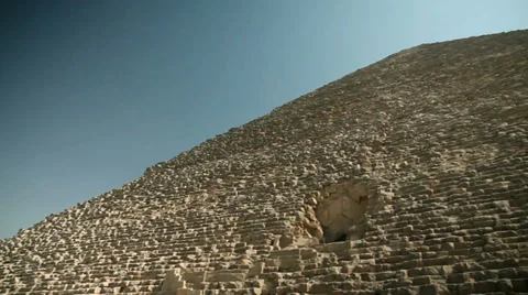 Close up of pyramid from below Video stock 30901339