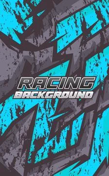 Close Up of Racing Tire Tread Pattern 스톡 일러스트