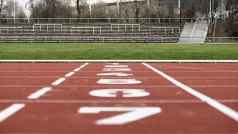 Close Up on Racing Track Видео 90614822