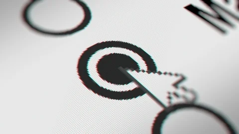 Close up of Radio Button Marking Survey Stock Footage 118570481