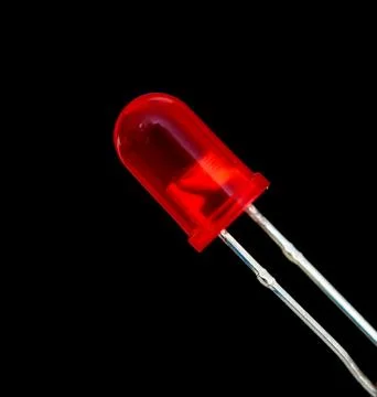 Close-up of a radio component: a diode Stock Photos
