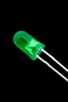 Close-up of a radio component: a diode Stock Photos