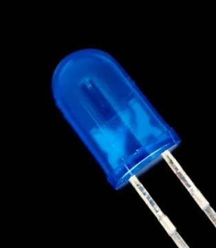 Close-up of a radio component: a diode Stock Photos