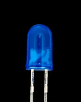 Close-up of a radio component: a diode Stock Photos