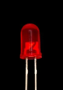 Close-up of a radio component: a diode Stock Photos