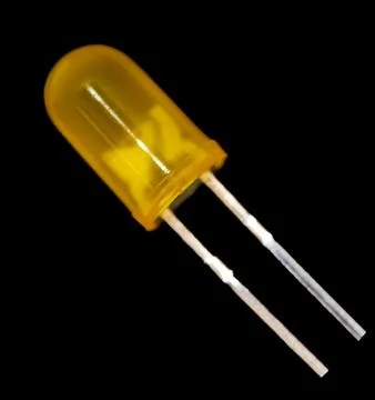 Close-up of a radio component: a diode Stock Photos