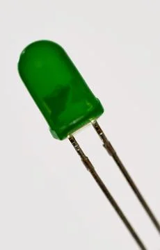 Close-up of a radio component: a diode Stock Photos