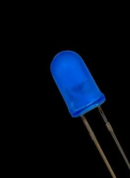 Close-up of a radio component: a diode Stock Photos
