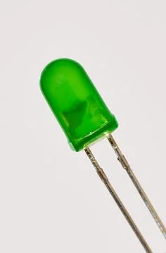 Close-up of a radio component: a diode Stock Photos