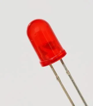 Close-up of a radio component: a diode Stock Photos
