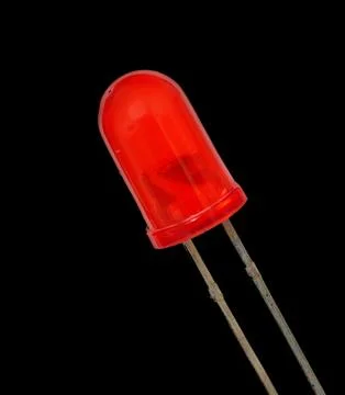 Close-up of a radio component: a diode Stock Photos
