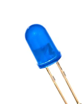 Close-up of a radio component: a diode Stock Photos
