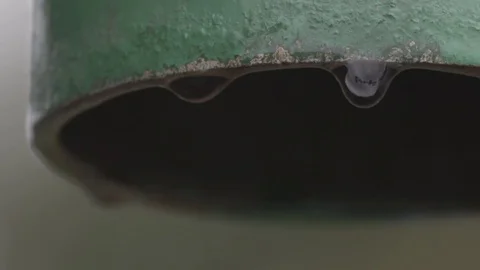 Close up of rain drops Stock Footage 72112290