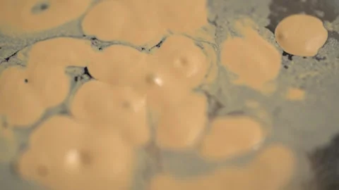 Close up of random components mixed together to create an art project Stock Footage 301184958