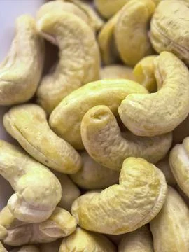 Close Up Raw Cashew Nuts 写真素材
