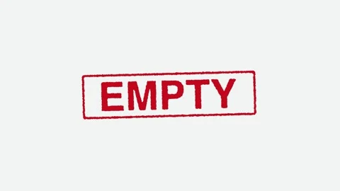 Close Up Real Hand Stamping Empty Stamp on White Background Stock Footage 246687747