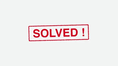 Close Up Real Hand Stamping Solved Stamp on White Background Stock Footage 246692825