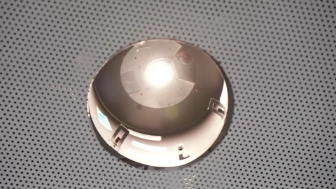 Close-up of Recessed Ceiling Light 動画素材 313781514