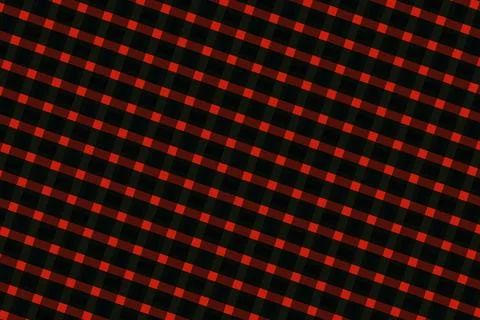 Close-up of red and black led light panel pattern Illustrazione stock