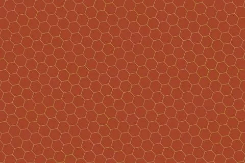 Close-up of red and brown pixelated textured surface Stock Illustration