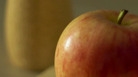 Close-up of red apple 스톡 동영상 138218859