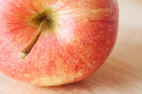 Close up of a red apple Stock Photos