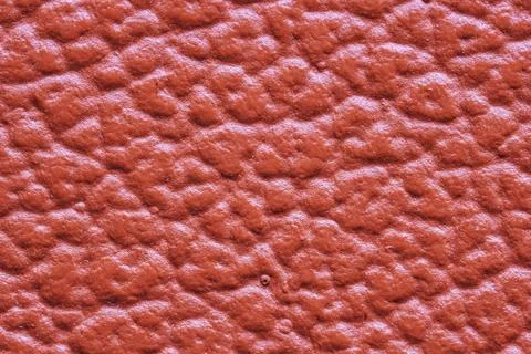 Close up of red artificial leather texture background Stock Photos