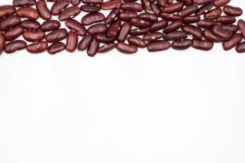 Close up Red beans background, Red beans seeds. Stock Photos