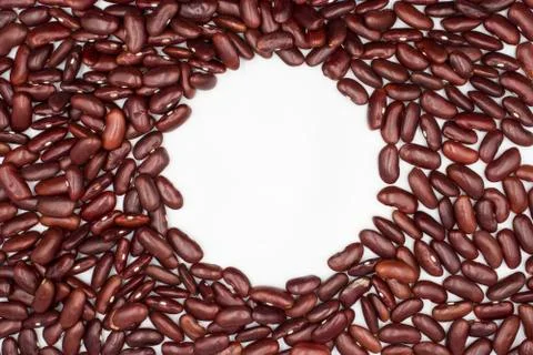 Close up Red beans background, Red beans seeds. Stock Photos