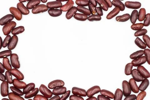 Close up Red beans background, Red beans seeds. Stock Photos