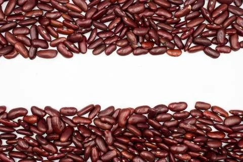 Close up Red beans background, Red beans seeds. Stock Photos
