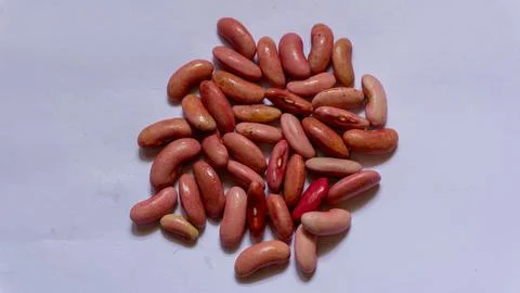 Close up of red beans. red beans background seeds Stock Photos