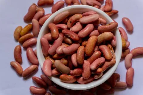 Close up of red beans. red beans background seeds Stock Photos