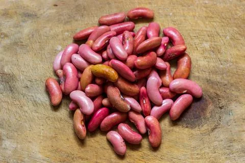 Close up of red beans. red beans background seeds Stock Photos