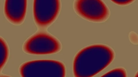 Close-up of Red Blood Cells in Microvascular Environment, Medical Illustration Stock Footage 338302138