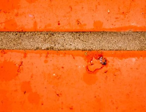 Close up of red brick wall texture grunge Stock Photos