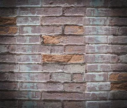 Close up Red brick wall texture.Selective focus Stock Photos