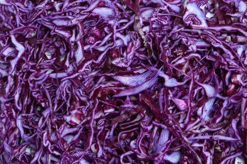 Close up of red cabbage Stock Photos