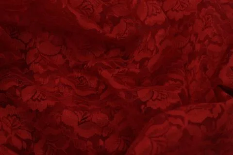Close up red lace Stock Photos