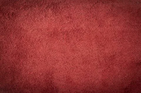 Close up of red leather texture Stock-Fotos
