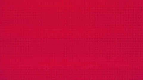 Close up of Red LED Light Panel Displaying Vivid Pixels Stock Photos