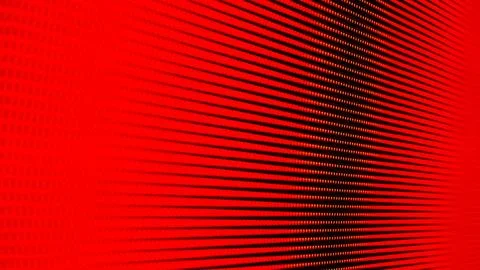 Close up of Red LED Light Panel Displaying Vivid Pixels 스톡 사진
