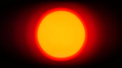 Close-Up Red Light fading in out Stock Footage 49437812