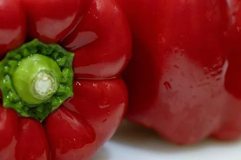 Close-up of a red pepper Stock Photos