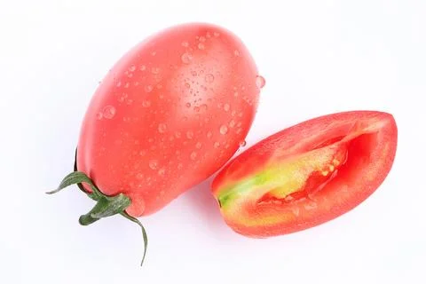 Close up of red ripe tomatoes, cherry tomato,  Stock Photos