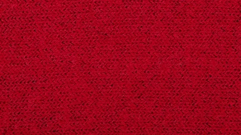 Close-up of red texture fabric cloth, textile background. Stock Footage 249955906